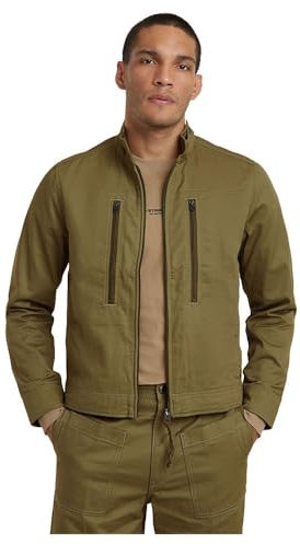 G-STAR RAW Men's Jackets Lt wt deck jkt, Grün (smoke olive D24288-C962-B212), M