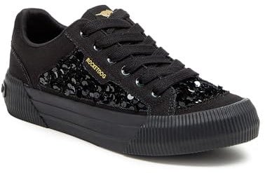 ROCKET DOG Women’s Cheery Comfort Plush Foam Sneaker Black White