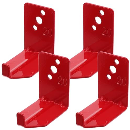 UKCOCO Fire Extinguisher Holder: Wall Mount Fire Extinguisher Bracket Universal Holder with Accessories Easy Installation for Home Office School Use,4 pcs
