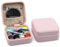 Mini-Nähkasten, tragbar, Nähset, Nähset, kompletter Nähkasten, magnetischer Nähkasten, Nähbox mit Nadelkissen und Fäden, (Rosa)