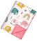 TOYANDONA Doudou Komfortdecke babybettwäsche betthimmel bettzeug Crib Blanket bettzeug Kuscheldecke Babydecke Tröster Krippendecke Kleinkinddecke Kristallsamt Rosa