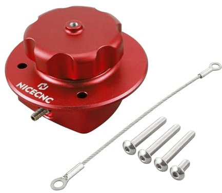 Für Husqvarna 701 Enduro 701 2016-2024 Supermoto Für Husq 701 Long Range Fuel Filler Motorrad Gastank Tankdeckel Abdeckung(Red)