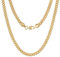 VEXXS 14K Real Gold Plated 4/5mm Cuban Link Chain11