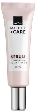 AVON 3-in-1 Foundation aus Serum - 310N Medium Beige | feuchtigkeitsspendendes 3-in-1-Make-up, für strahlend aussehende Haut | langanhaltendes aufhellendes Make-Up bis zu 72 Stunden | 30 ml