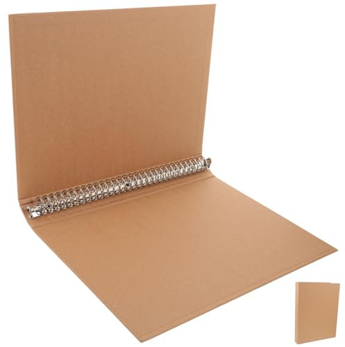 ROMISBABA Ordner Mit Bindering-verschluss Notizbuchhülle Aus Dauerhaftem Material Schmaler Für Büro Und Klassenzimmer Leicht Und Einfach Zu Tragen