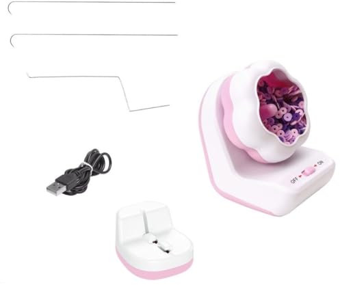 Vocdikficy Tonperlen-Spinner, USB, Elektrischer Perlenspinner, Perlenwerkzeug Zur Schmuckherstellung, Perlenschale für Armbänder, Halsketten, Taillenperlen
