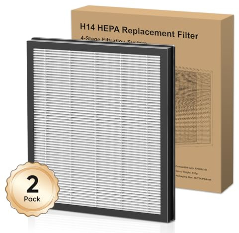 Wlep KJ3-7 Luftreiniger Filter HEPA H14 2 Stück/set