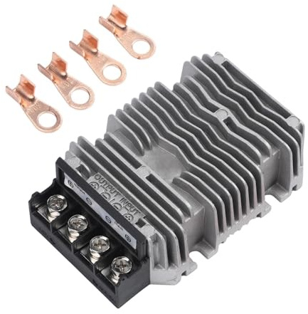 FUBESK WG-24S1260M - Convertitore DC DC da 24 V a 12 V, 60 A, 720 W, trasformatore di tensione con grado di impermeabilità IP67, per uso marittimo