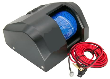 Anchor Winch Marine Boat Electric Anchor Freshwater For Anchor Up To 25lbs Powerful Performance