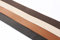 Lederband, Lederriemen Flach 20 x 2 mm. Schwarz 1 Meter
