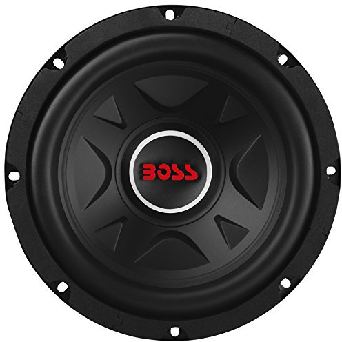 BOSS 1 SUBWOOFER AUDIO SYSTEMS ELITE BE8D 20 cm 200 mm 8 diametro dual voice coil 4+4 ohm 300 watt rms 600 watt max 83 db cofano bagagliaio, 1 pezzo