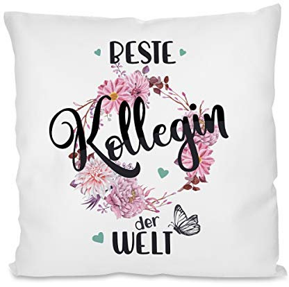 Kissen mit Motiv Modell: Beste Kollegin der Welt