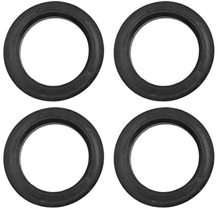 sourcing map 4 Stück Zentrierringe Kunststoff Radnaben Zentrierung für Radnabe 73.1 zu 56.6 mm Schwarz