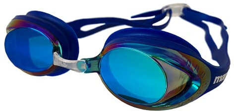 MARU AG5706 Schwimmbrille, Blau/Violett/Blau, Für Erwachsene