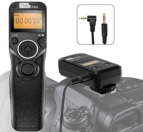 Pixel TW-283 L1 Fotocamera Telecomando di Rilascio Dell'otturatore Wireless Timer con Intervallometro per Panasonic S5, S1, G95, G91, FZ10002, G9, GH5, G85, G81, GX8, GX7, GH4, FZ2500, FZ2000, FZ300