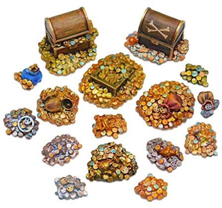 Green Stuff World 16x Resin Treasure Pieces