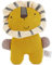 Bieco Kuscheltier Baby Löwe - Stofftier Löwe Baby Kuscheltier gehäkelt - Kuscheltier Cord Löwe gehäkelt - Löwe Kuscheltier Löwe Baby Spielzeug Löwe - Kuscheltier Baumwolle Stofftier gehäkelt