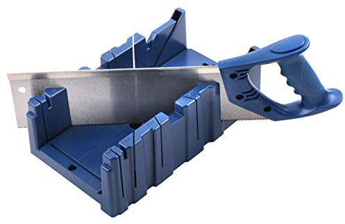 Zebery Taglia Battiscopa, serraggio Mitre Box Mitre Box regolabile per tagliare battiscopa
