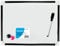 A4 Whiteboard with Pen, Eraser & 2 Magnets – Mini Magnetic Dry Wipe Board for Kids & Adults – Portable Desk Whiteboard for Home, Office & Wall – Reusable Memo & Planning Board