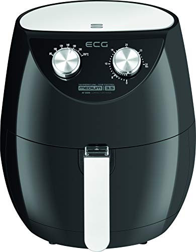 ECG AF 3500 Heißluftfritteuse, Schwarz