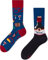 Many Mornings - Chaussettes Cabernet SOCKvignon- Mismatched - Vin rouge, vin, Bleu, multicolore., 39-42