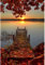 Hillylolly Diamond Painting, Diy 5D Diamant Malerei Set, Bilder mit Steinen Kleben Landschaft, 30 X 40 CM, Malen Nach Zahlen Diamant, Wanddekoration zu Hause, Kein Rahmen (Sonnenuntergang)