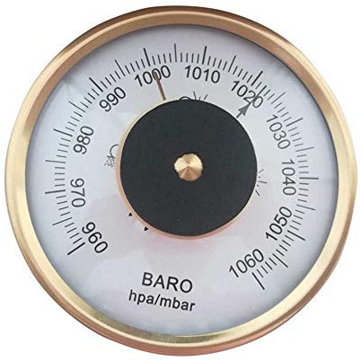 WINSR 90 mm Barometer 1060 hPa Luftwetterstation Barometer