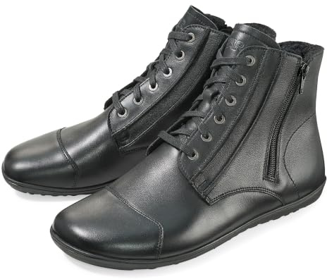 BÄR | Jason | Herren Stiefeletten | 100% Zehenfreiheit, Barfußschuh, Für Einlagen geeignet, Extrem leicht, Hallux valgus geeignet