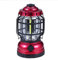 Retro-Campinglaterne, Wiederaufladbare LED-Vintage-Camp-Lampe, Tragbare Outdoor-Hängezeltleuchte Für Hof, Terrasse, Rasen, Kamin – Rot