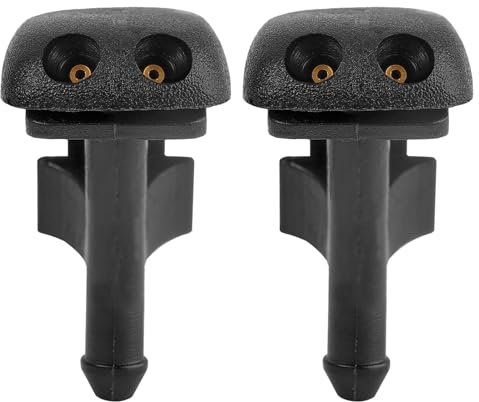 XUKEY Boquilla de Limpiaparabrisas 61601384859, Paquete de 2 Boquillas de Limpiaparabrisas para BMW, Boquilla de Pulverización Delantera, Boquilla de Pulverización para BMW Serie 3 Z3 E36 M3