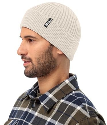Jack Wolfskin Unisex Cosy Beanie-Mütze, Panna Cotta, Einheitsgröße EU