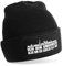 Herzbotschaft Beanie Strickmütze mit Spruch | Ich Bin Unioner Also Bin ich Cooler als du! | schwarz | weiche und warme Fußball Mütze für Berlin Fan | Skyline | SoftTouch Einheitsgröße für Erwachsene