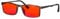 Red Lens Anti Blue Light Blocking Glasses - Eliminate Eye Strain, Sleep Better, Gaming Eyeglasses (Red Lens, C2)