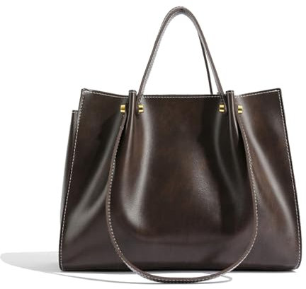 unisoul Handtasche Damen Groß Elegant Einfache Umhängetasche PU Leder Tote Shopper Bag Frauen Gross Schultertasche Multi-tasche Beuteltote Hobo Tragetasche für Arbeit Schule Büro Lässig