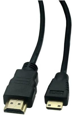 UNbit Adaptador HD M1ni de 0,3 M-5M, Conector HD M1cro, Cable Compatible con HDMI 4K, Ajuste Adecuado, Compatible con PS3, HDTV, DVD, XBX, PC Pro Cables (Color : HD-041 Mini HDMI, Size : 1M)