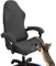 Gaming Stuhl Bezug 4 Stück Stuhlhussen Für Gamer Stühle Gamingstuhl-Bezüge Kratzfest Stuhl Bezug Bürostuhl Drehstuhl Bezug Mit Armlehnen Sessel Überzug Dehnbare Stuhl Bezüge Für Computer-Spielstuhl(B)