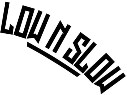 Reflektierender Aufkleber für Auto,Low N Slow Aufkleber - Wasserfester Autoaufkleber - Reflektierender Aufkleber für sicheres Fahren, wasserdichte Heckscheibe, langlebiges Autozubehör für Zuhause und