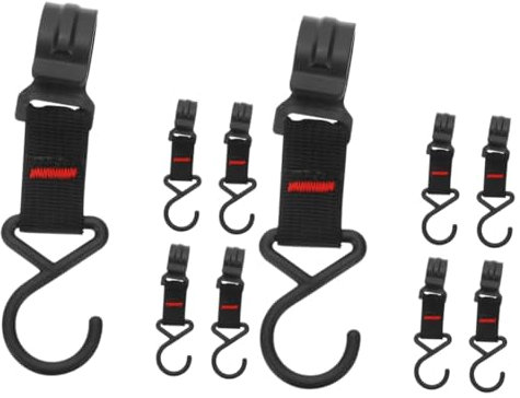 Hohopeti 10stücke Zelt-hänghaken Kunststoff Multifunktionale Outdoor-haken Für Camping Wäscheleine Und Angeln Hohe Tragfähigkeit Leicht Und Platzsparend