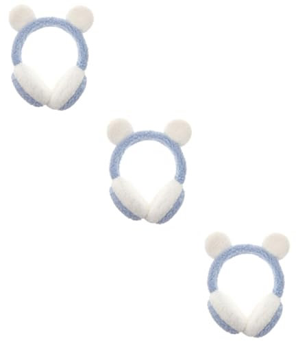 LIFKOME Lot De 3 Cache-oreilles En Peluche Pour Bébé Pour Femmes Garçons Et Filles