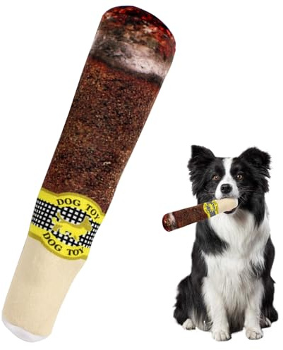 Hundespielzeug Zigarette Hunde Zigaretten Spielzeug Zigaretten Hundespielzeug Hundespielzeug Joint Zigaretten Spielzeug Hund Joint Hundespielzeug für Mittlere,Kleine und Große Hunde zum Kauen（Braun）