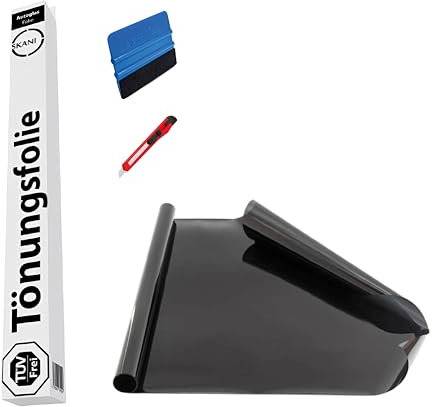 76cm x 3m 5% VLT Auto scheibentönungsfolie Tönungsfolie Rolle Fensterfolie Sichtschutzfolie Scheibenfolie Sonnenschutzfolie Rauch