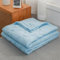 PEIHUODAN Couette Ete Legere Et Fine sans Housse Couverture D'été Imprimée Couleur Couette Ete Coton 1-2 Personne Lavable Dessus De Lits Et Couvre Lit (Bleu,200x230cm)