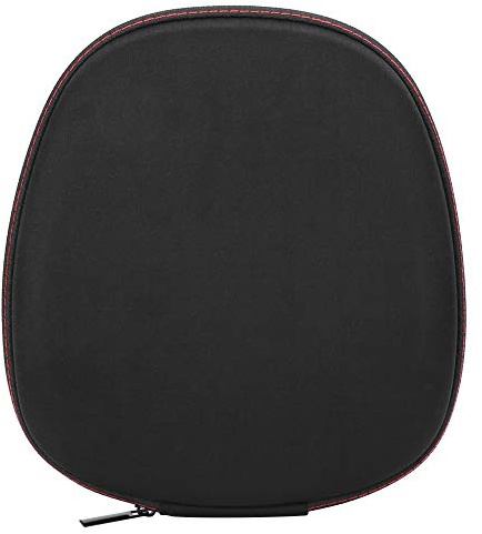 BONKZEBU Portable Headphone Storage Bag Strong Hardness Anti Fall Compression Nylon Case for WI‑1000X Hi‑Res/QuietControl 30 Wireless Headset, Protects From Bumps, Black, 7.9x7.1x1.4inch