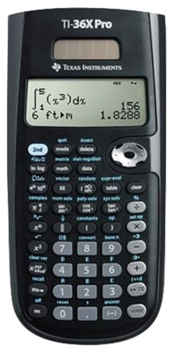 Texas Instruments TI-36X Pro Calcolatrice Scientifica Nero