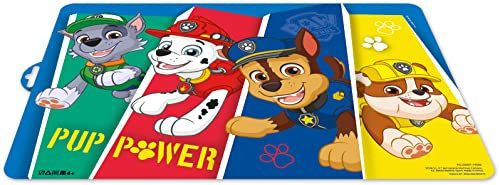 Paw Patrol 0400, Platzdeckchen Dream Patrol; Maße 43 x 29 cm; Produkt aus wiederverwendbarem Kunststoff; BPA-frei.