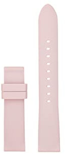 Michael Kors Bracelet femme 18 ou 22mm en cuir, acier inoxydable ou silicone, Rose clair, 175+/- 5MM