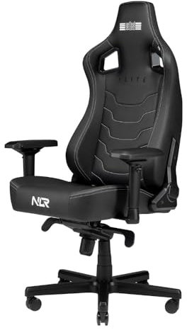 Next Level Racing Elite Gaming Chair Black Leather Edition