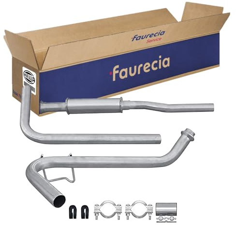 HELLA 8LC 366 025-481 Mittelschalldämpfer - Easy2Fit Kit - mitte | Kompatibel mit: RENAULT SUPER 5