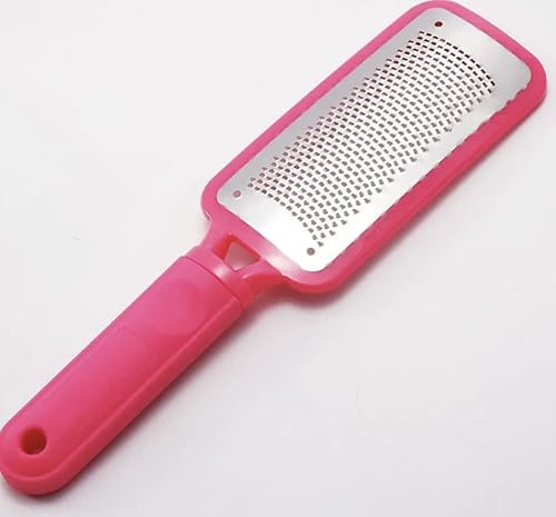 Foot Rasp File, Pedicure Foot File, Hard Skin Remover, Callus Remover, Fine Grit (Pink)