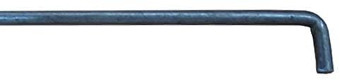25PZ FERRO CREMONESE TONDO CON PIEGA H.CM.150